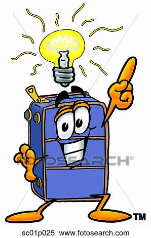 Suitcase with bright idea View Large Clip Art Graphic Clipart - Suitcase with bright idea. Fotosearch