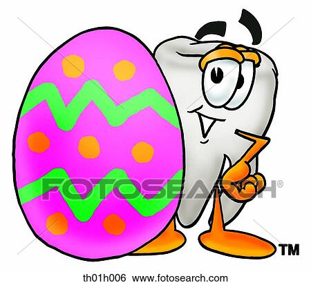 Tooth and easter egg View Large Clip Art Graphic Clip Art - Tooth and easter egg. Fotosearch