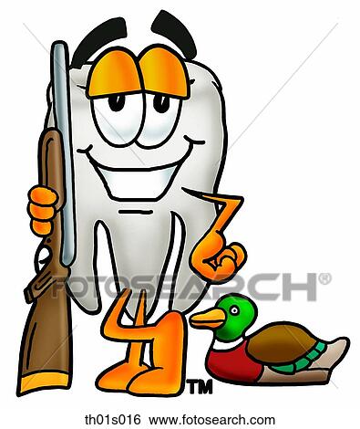 Tooth hunting View Large Clip Art Graphic Clip Art - Tooth hunting. Fotosearch