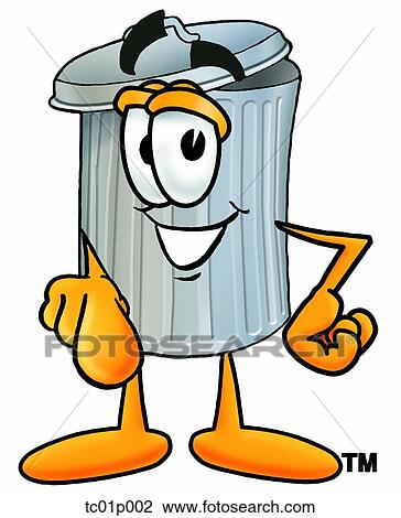 Trash can pointing at you View Large Clip Art Graphic Clipart - Trash can pointing at you. Fotosearch