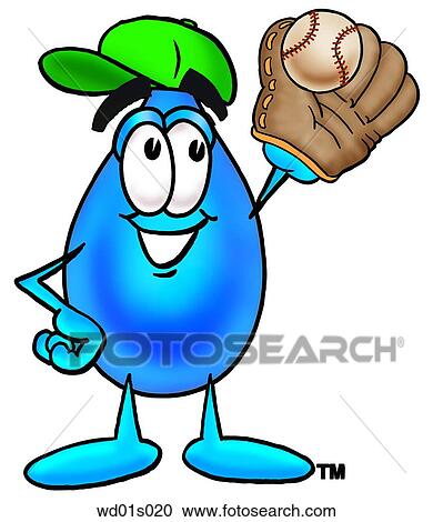 Water drop playing Water drop View Large Clip Art Graphic Clipart - Water drop playing Water drop. Fotosearch
