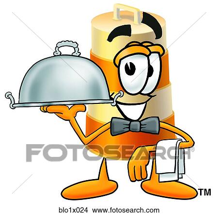 Clipart - barrel serving food. Fotosearch