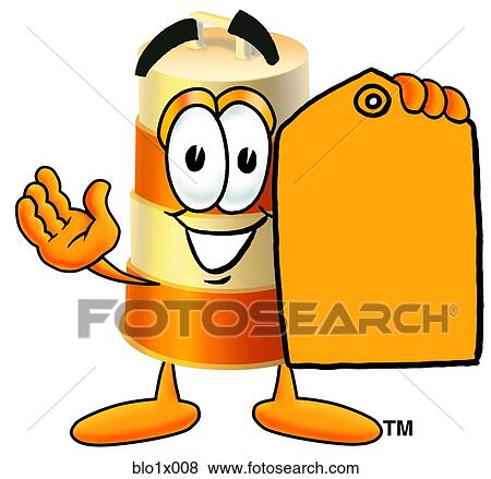 barrel with price tag View Large Clip Art Graphic Clip Art - barrel with price tag. Fotosearch