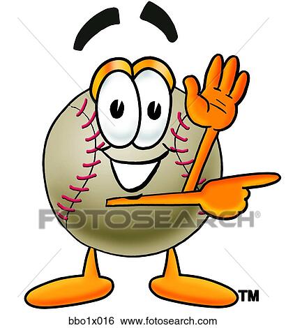 baseball pointing to side View Large Clip Art Graphic Clip Art - baseball pointing to side. Fotosearch