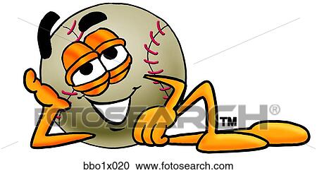 baseball relaxing View Large Clip Art Graphic Clipart - baseball relaxing. Fotosearch