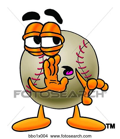 baseball telling secret View Large Clip Art Graphic Clipart - baseball telling secret. Fotosearch