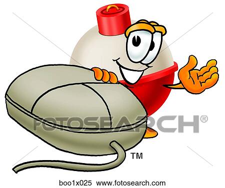 bobber and mouse View Large Clip Art Graphic Clipart - bobber and mouse. Fotosearch