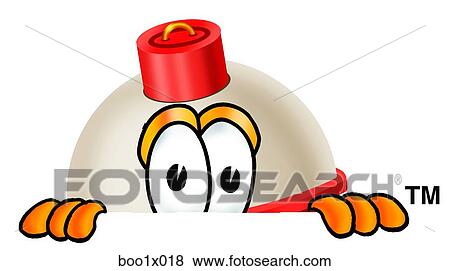 bobber peaking over View Large Clip Art Graphic Clip Art - bobber peaking over. Fotosearch