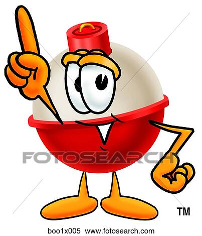 Clipart - bobber pointing up. Fotosearch