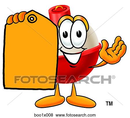 bobber with price tag View Large Clip Art Graphic Clip Art - bobber with price tag. Fotosearch