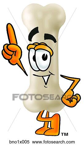 bone pointing up View Large Clip Art Graphic Clipart - bone pointing up. Fotosearch