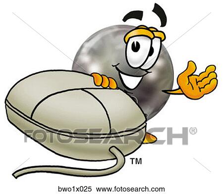 bowling ball and mouse View Large Clip Art Graphic Clipart - bowling ball and mouse. Fotosearch