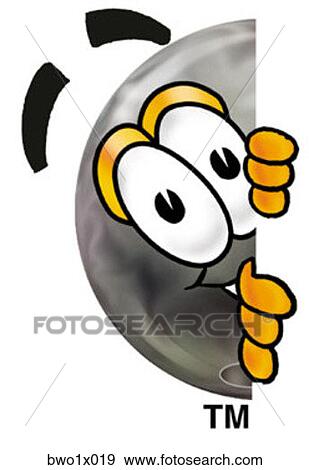 bowling ball peaking sideways View Large Clip Art Graphic Clip Art - bowling ball peaking sideways. Fotosearch