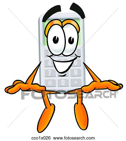 calculator sitting View Large Clip Art Graphic Clip Art - calculator sitting. Fotosearch