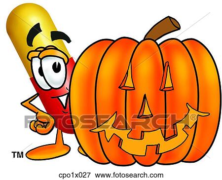 capsule with pumpkin View Large Clip Art Graphic Clip Art - capsule with pumpkin. Fotosearch