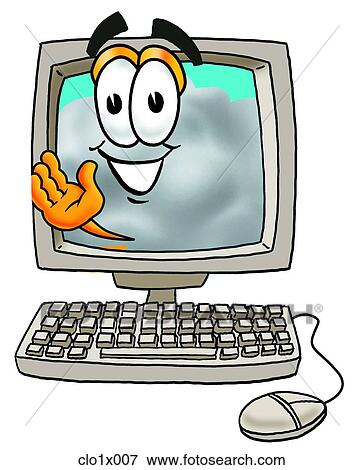 cloud in computer View Large Clip Art Graphic Clip Art - cloud in computer. Fotosearch