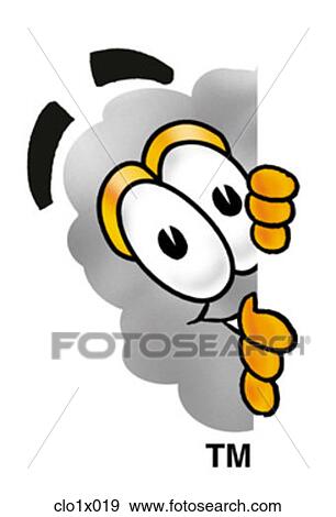 cloud peaking sideways View Large Clip Art Graphic Clip Art - cloud peaking sideways. Fotosearch