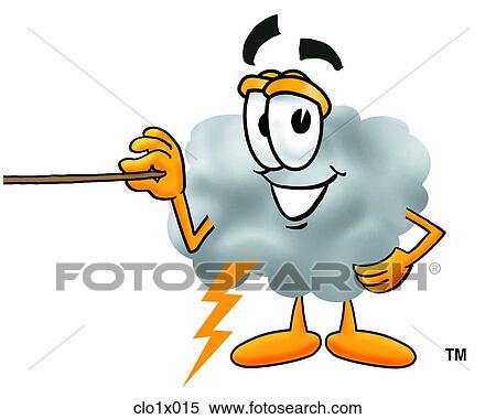 cloud with pointer View Large Clip Art Graphic Clipart - cloud with pointer. Fotosearch