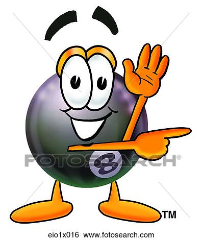 eight ball pointing to side View Large Clip Art Graphic Clip Art - eight ball pointing to side. Fotosearch