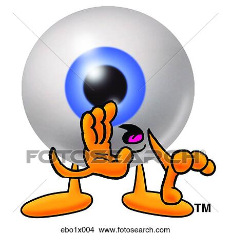 eye ball telling secret View Large Clip Art Graphic Clipart - eye ball telling secret. Fotosearch