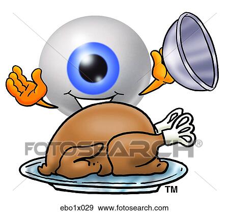 eye ball with turkey View Large Clip Art Graphic Clip Art - eye ball with turkey. Fotosearch