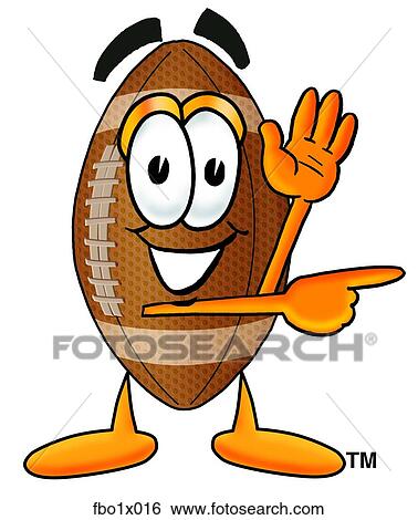football pointing to side View Large Clip Art Graphic Clip Art - football pointing to side. Fotosearch