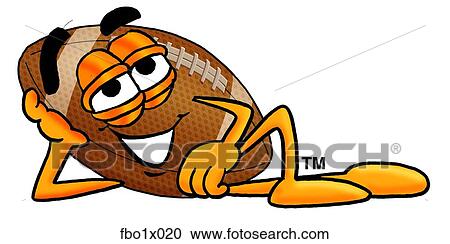 football relaxing View Large Clip Art Graphic Clipart - football relaxing. Fotosearch