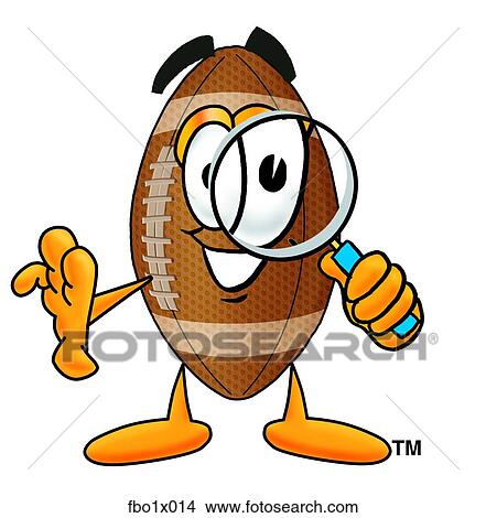 football with magnifying glass View Large Clip Art Graphic Clipart - football with magnifying glass. Fotosearch
