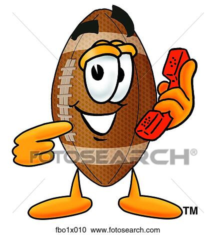 football with phone View Large Clip Art Graphic Clipart - football with phone. Fotosearch