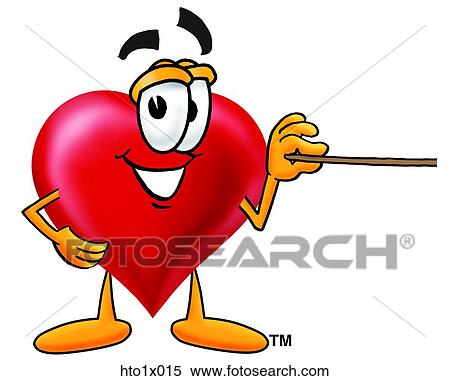 heart with pointer View Large Clip Art Graphic Clipart - heart with pointer. Fotosearch