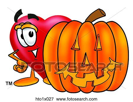heart with pumpkin View Large Clip Art Graphic Clip Art - heart with pumpkin. Fotosearch