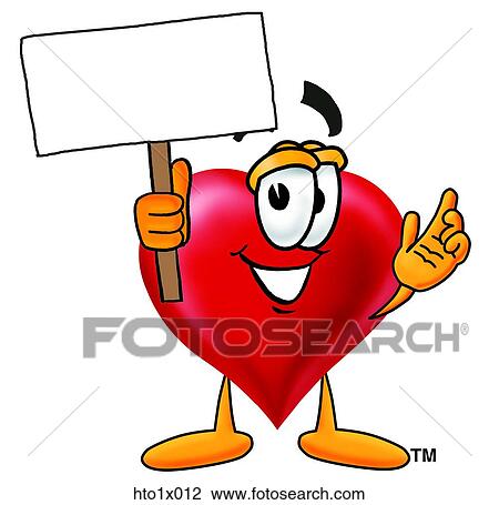 heart with sign View Large Clip Art Graphic Clipart - heart with sign. Fotosearch