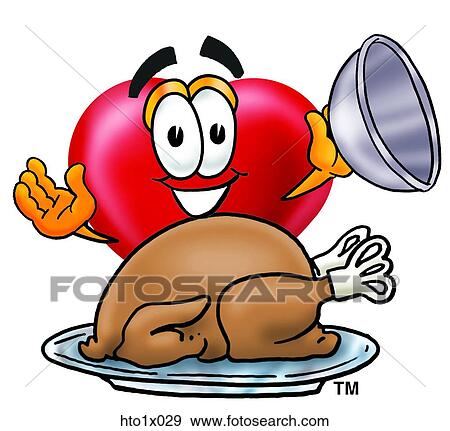 heart with turkey View Large Clip Art Graphic Clip Art - heart with turkey. Fotosearch