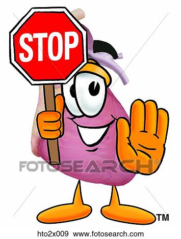 heart2 holding stop sign View Large Clip Art Graphic Clip Art - heart2 holding stop sign. Fotosearch