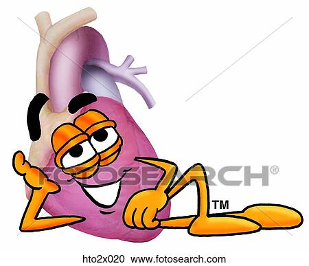 Clipart - heart2 relaxing. Fotosearch