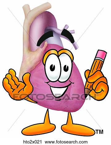 heart2 with pencil View Large Clip Art Graphic Clipart - heart2 with pencil. Fotosearch