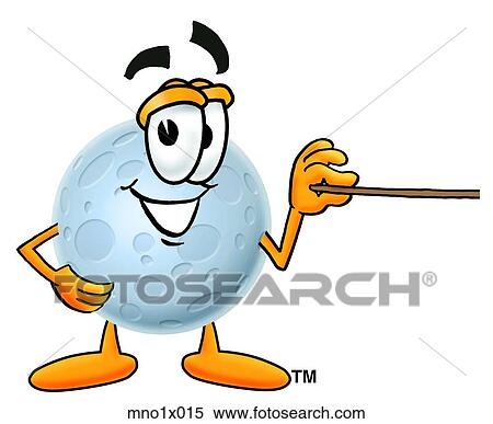 moon with pointer View Large Clip Art Graphic Clipart - moon with pointer. Fotosearch