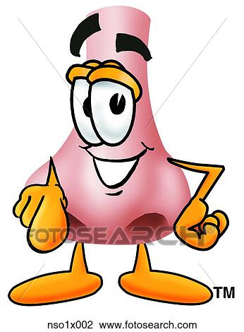 nose pointing at you View Large Clip Art Graphic Clipart - nose pointing at you. Fotosearch