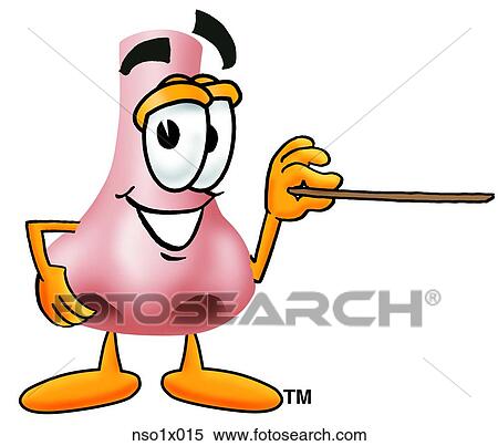 nose with pointer View Large Clip Art Graphic Clipart - nose with pointer. Fotosearch