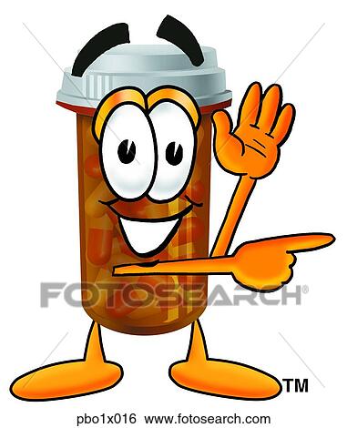 pill bottle pointing to side View Large Clip Art Graphic Clip Art - pill bottle pointing to side. Fotosearch