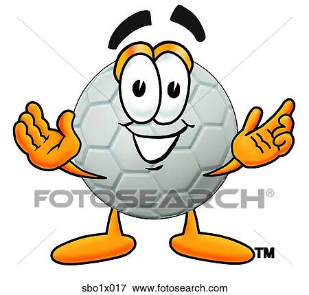 soccer ball with hands out View Large Clip Art Graphic Clip Art - soccer ball with hands out. Fotosearch
