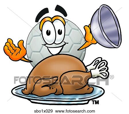 soccer ball with turkey View Large Clip Art Graphic Clip Art - soccer ball with turkey. Fotosearch