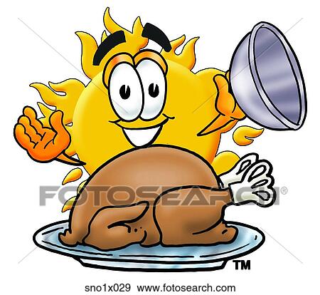 sun with turkey View Large Clip Art Graphic Clip Art - sun with turkey. Fotosearch