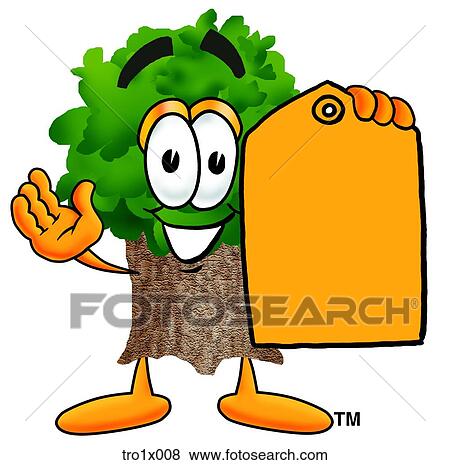tree with price tag View Large Clip Art Graphic Clip Art - tree with price tag. Fotosearch