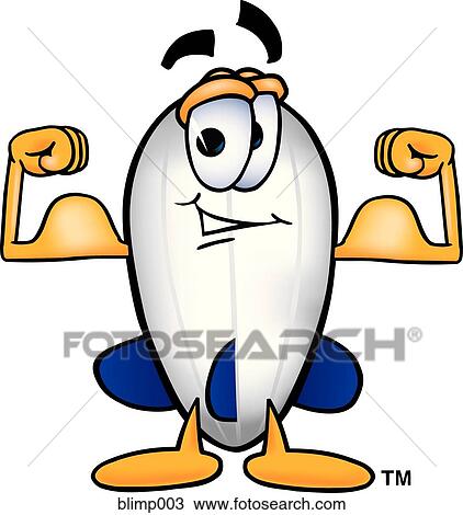 blimp flexing muscles View Large Clip Art Graphic Clipart - blimp flexing muscles. Fotosearch