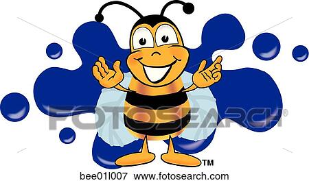 bee logo 7 View Large Clip Art Graphic Clip Art - bee logo 7. Fotosearch
