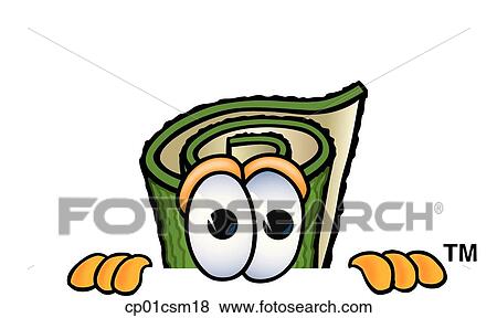 Clip Art - carpet peaking over. Fotosearch