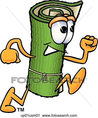 Clipart - carpet running. Fotosearch