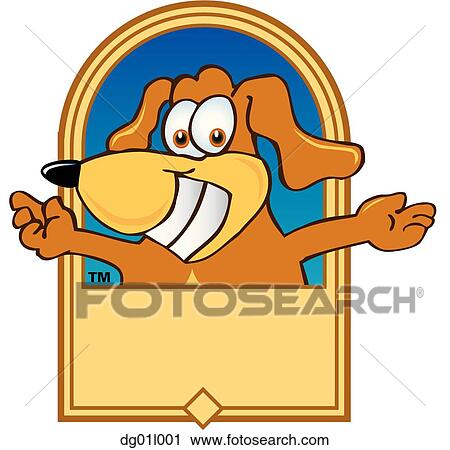 Clipart - Dog logo 1. Fotosearch
