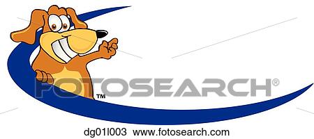 Dog logo 3 View Large Clip Art Graphic Clipart - Dog logo 3. Fotosearch